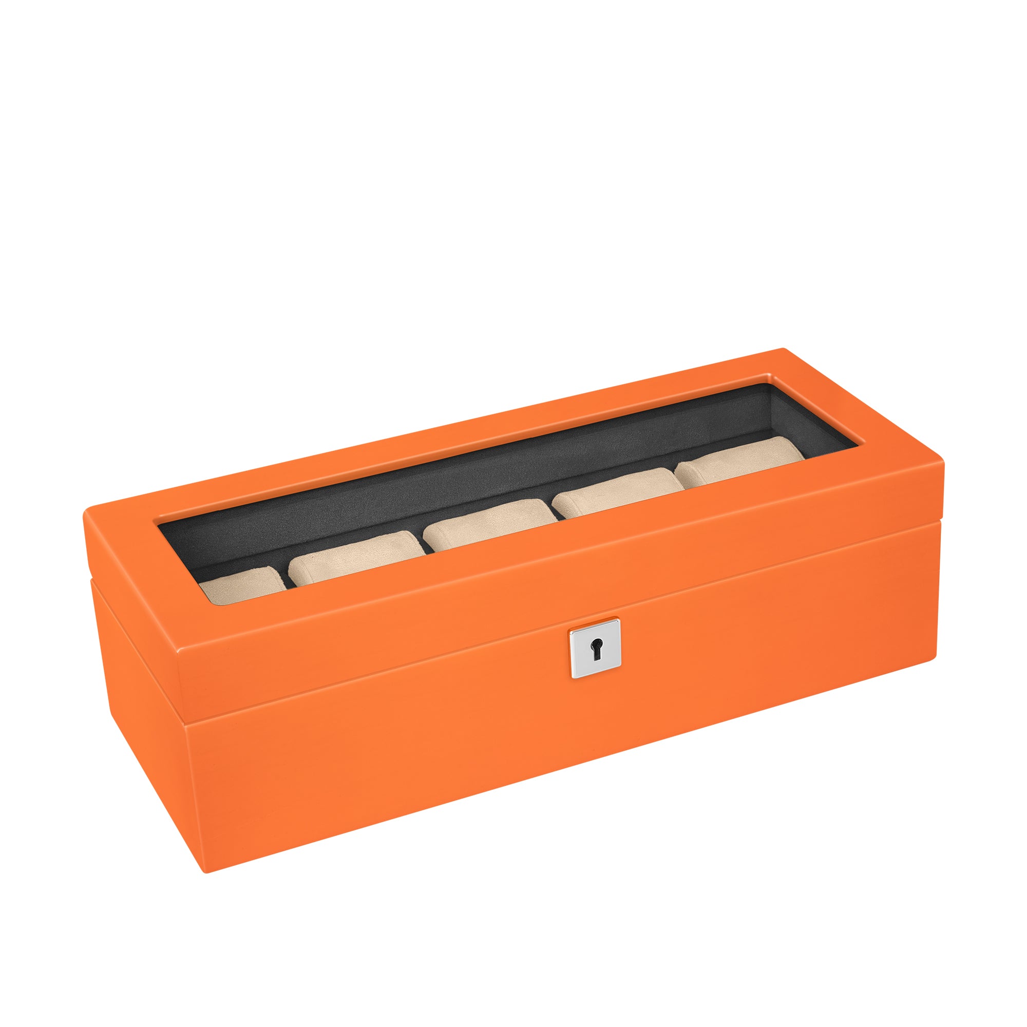 Monte Carlo 5-Slot Collector Box - Tuscan Orange