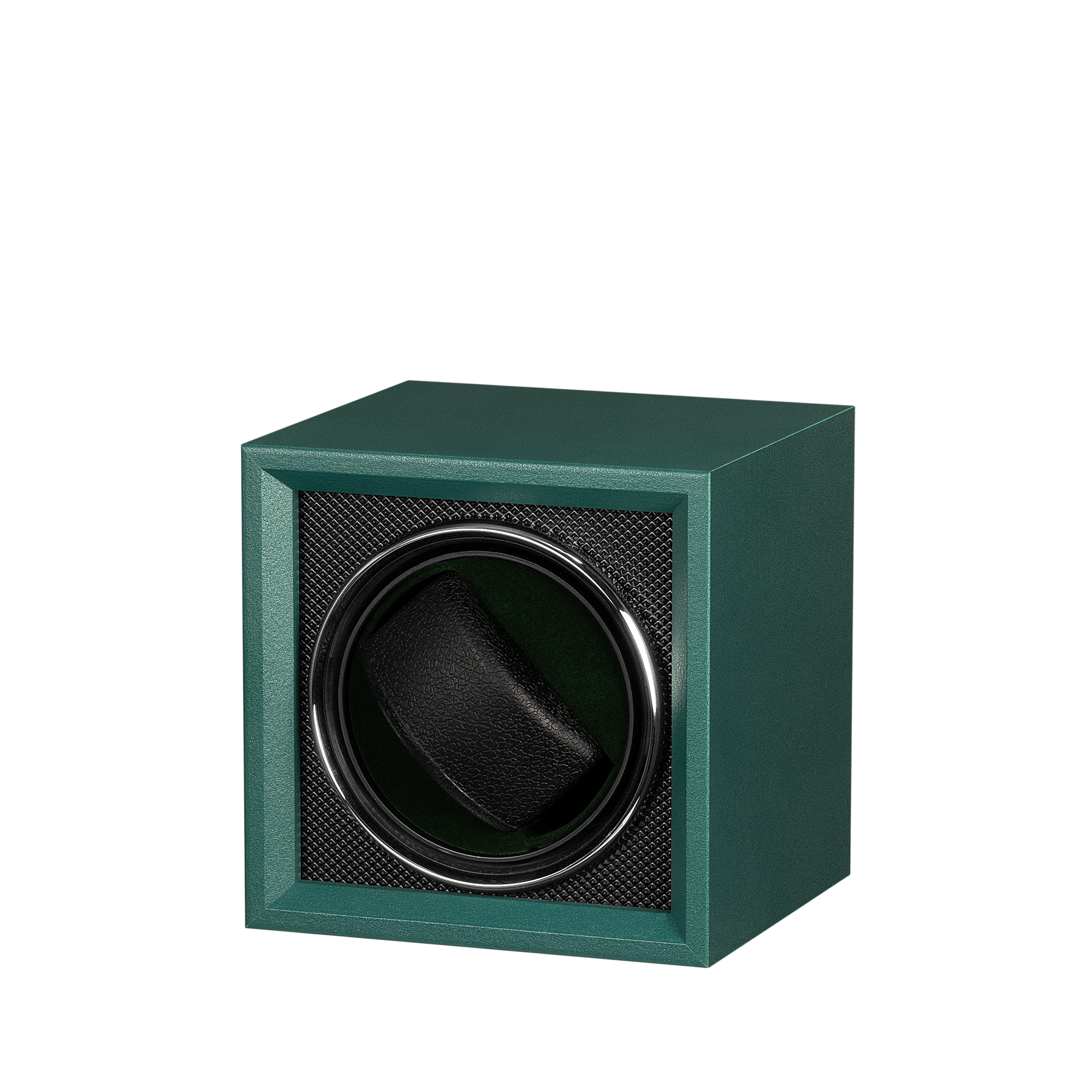 Guardian Single Slot Watch Winder - Emerald Green