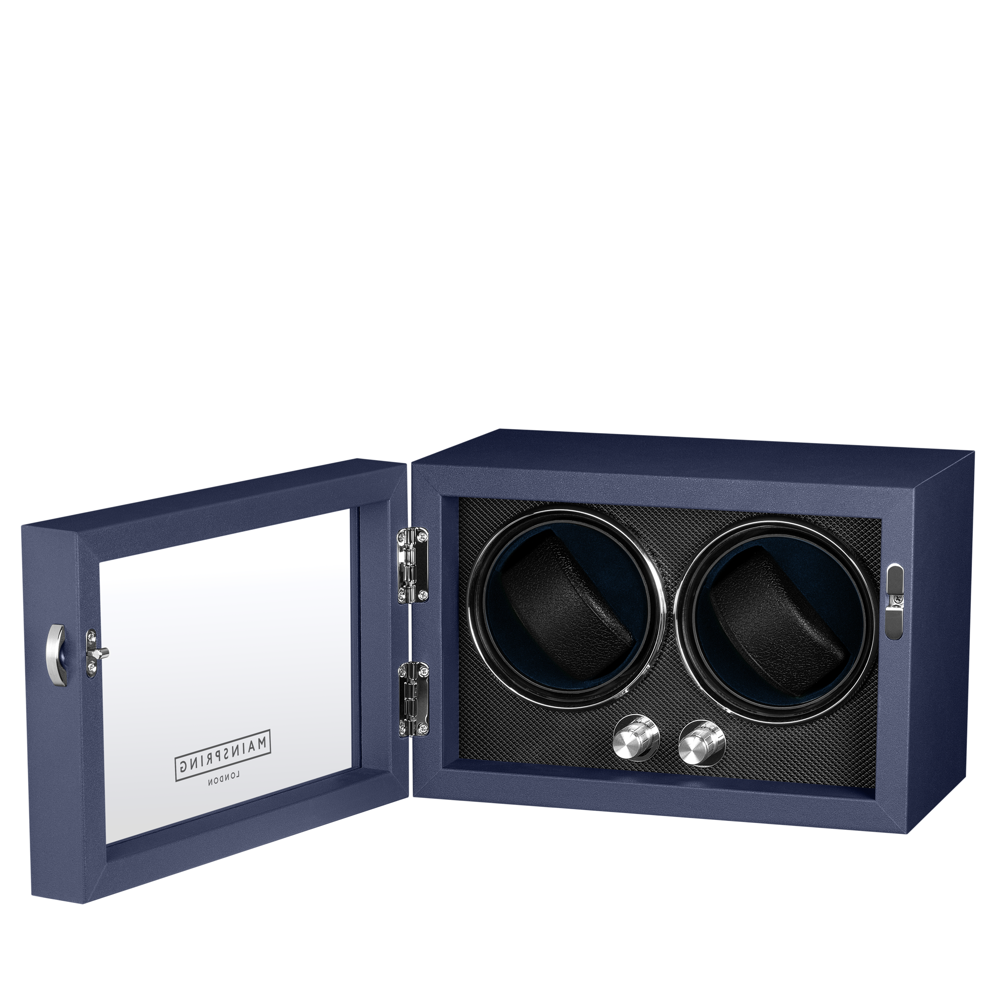 Guardian Dual Slot Watch Winder - Royal Blue