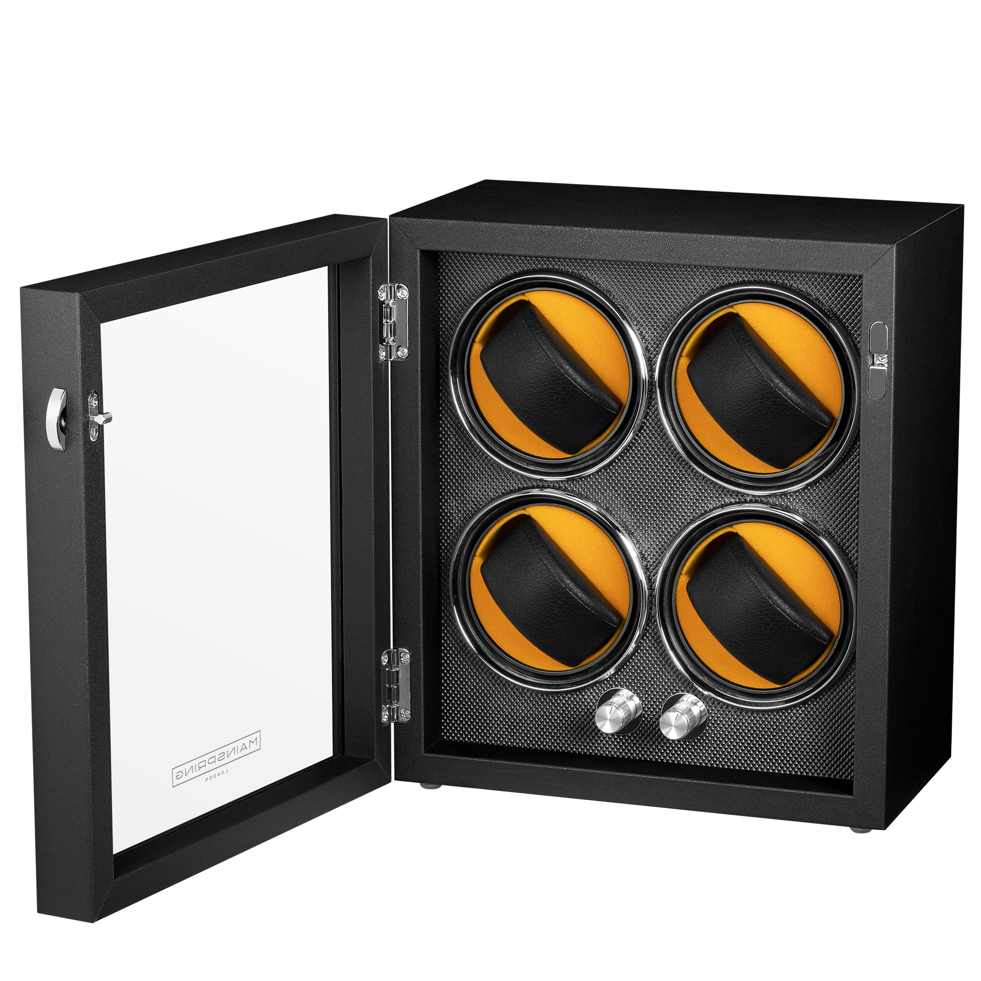 Guardian 4-Slot Watch Winder - Noir Vault