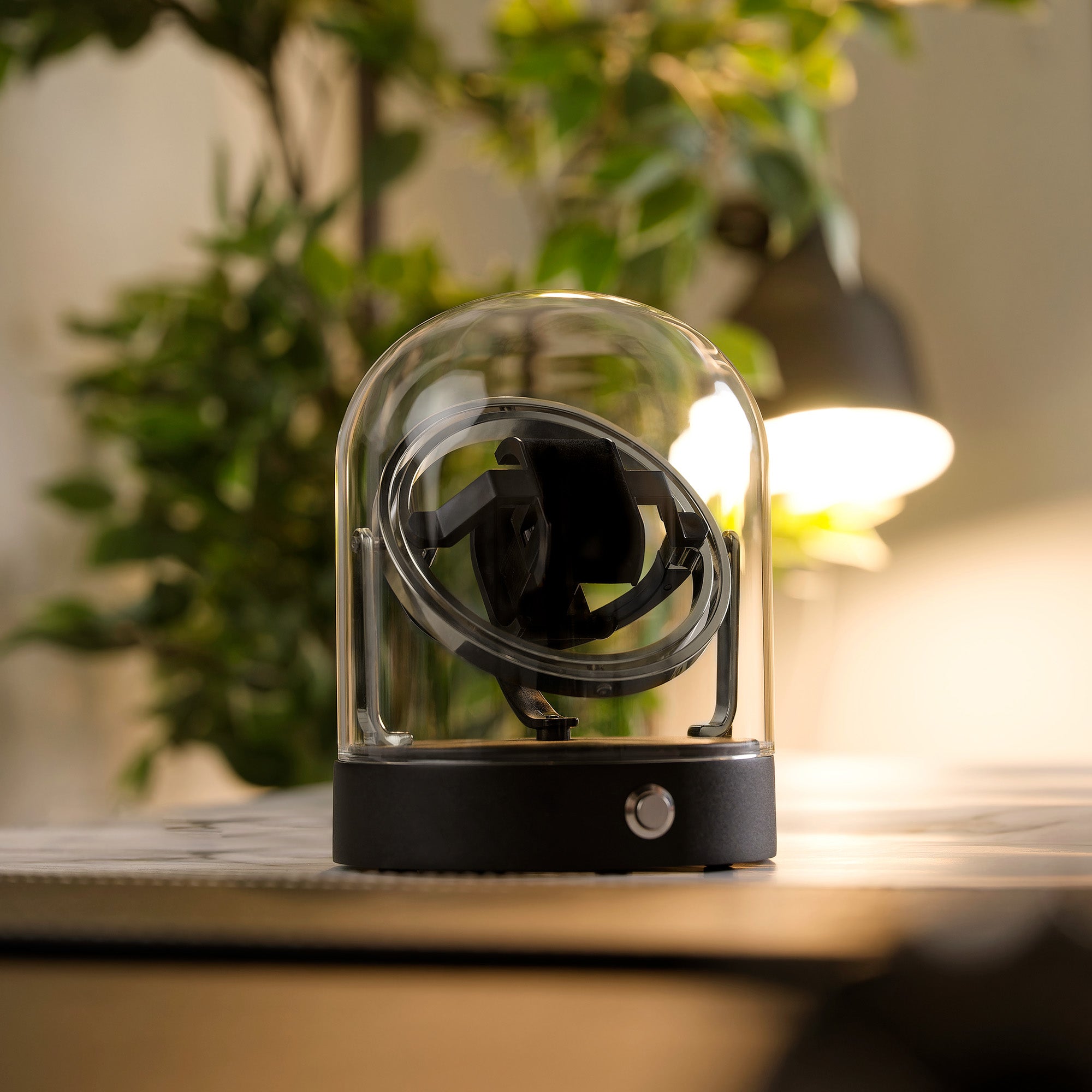 Gyroscope Single Slot Watch Winder - Mercury