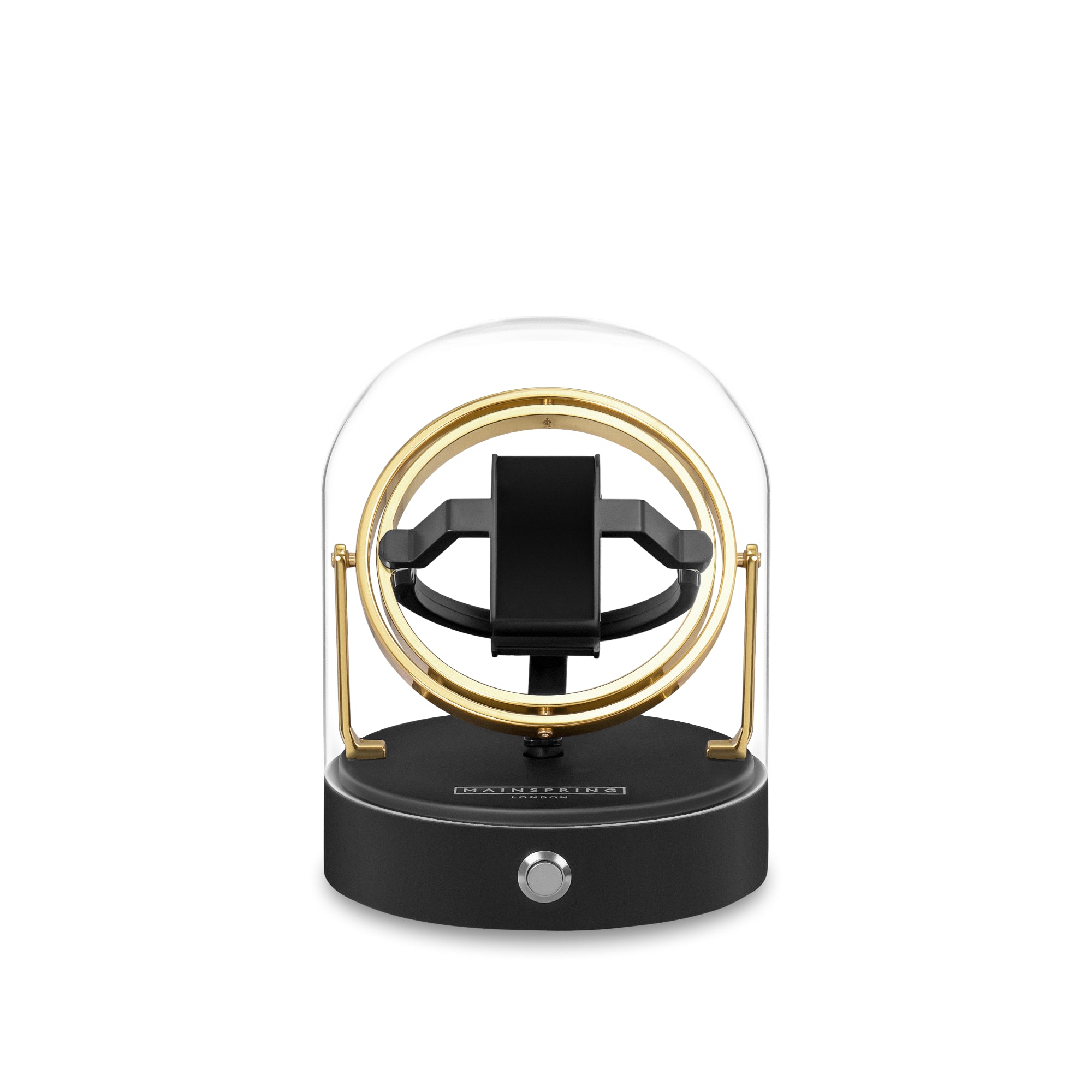 Gyroscope Single Slot Watch Winder - Saturn