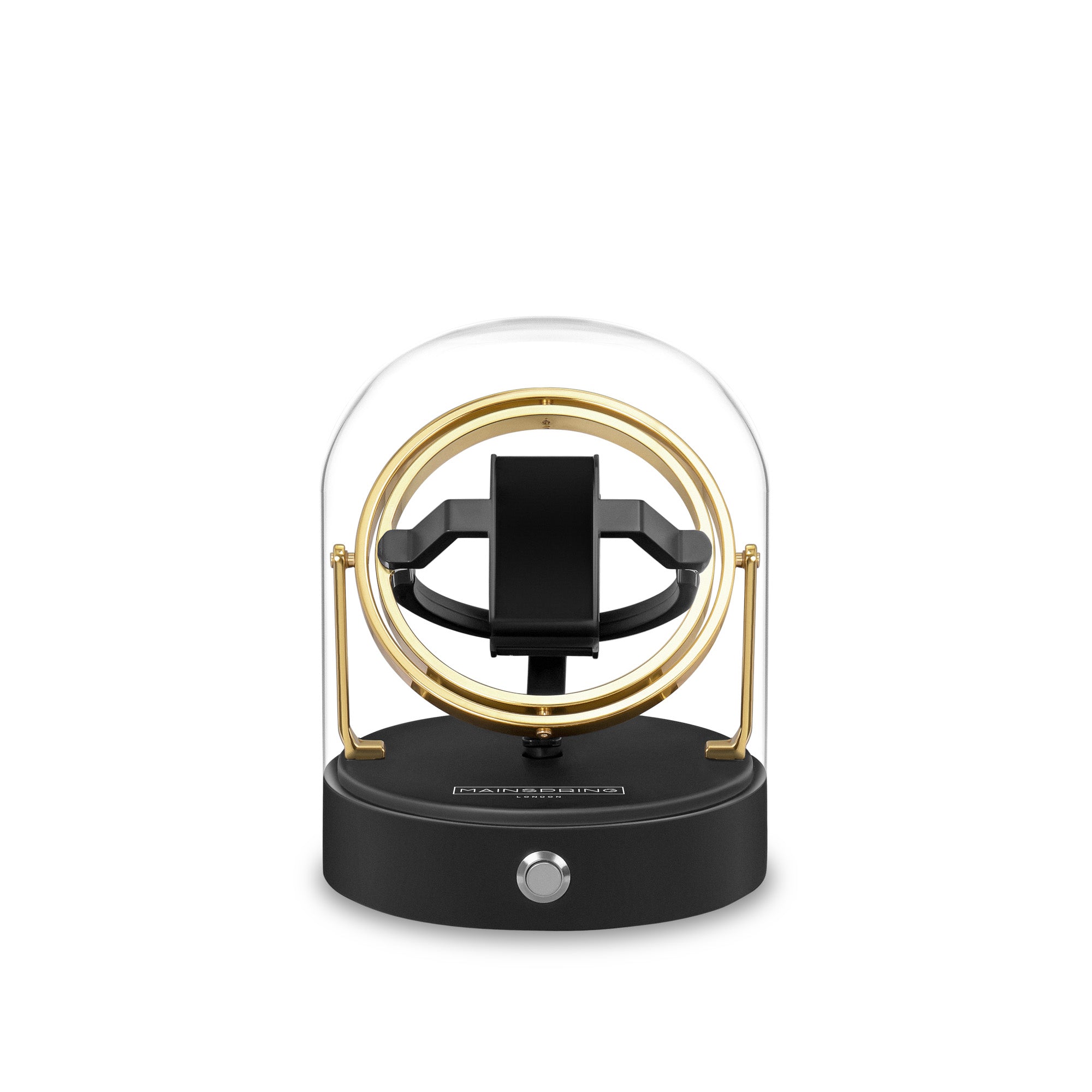 Gyroscope Single Slot Watch Winder - Saturn