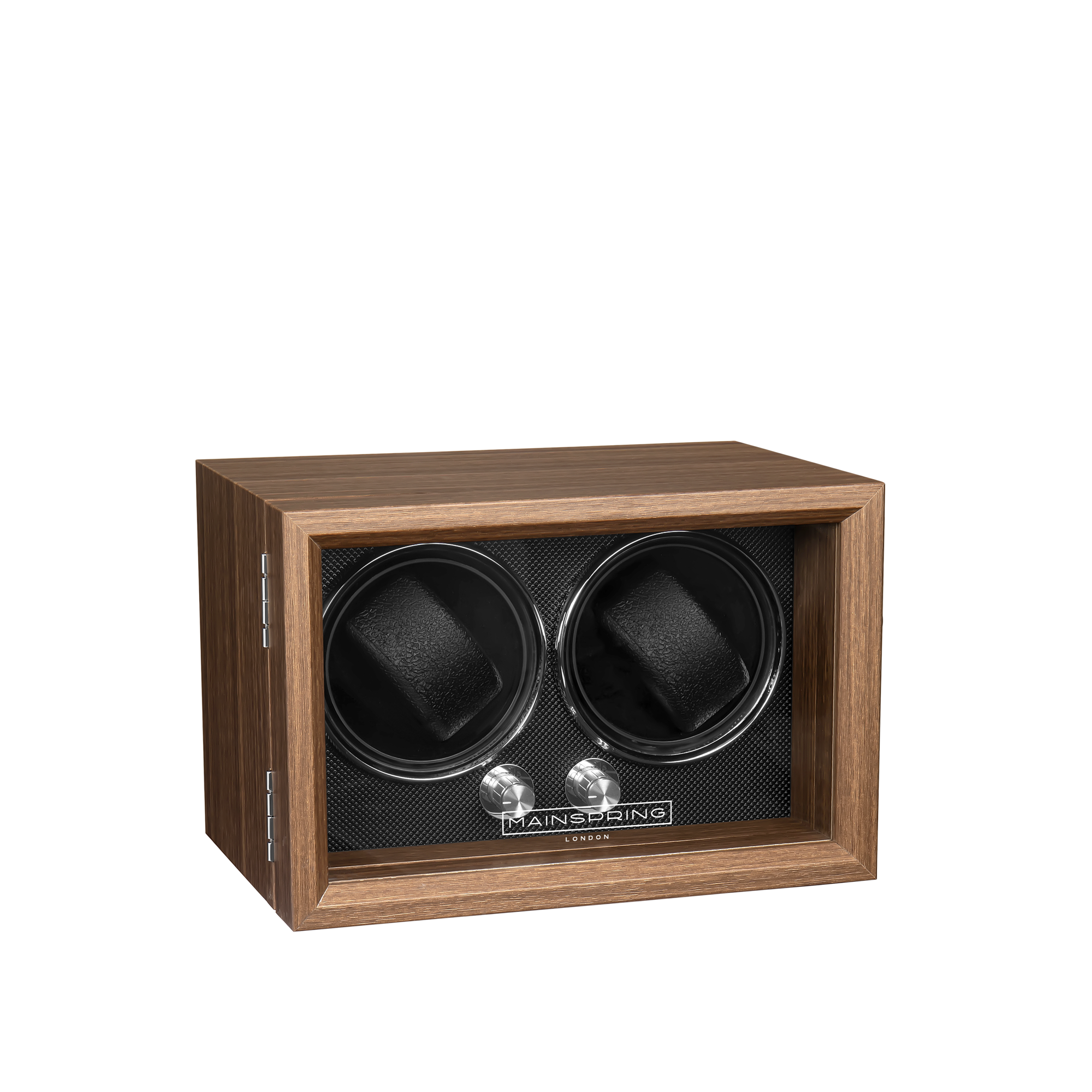 Guardian Dual Slot Watch Winder - Mahogany