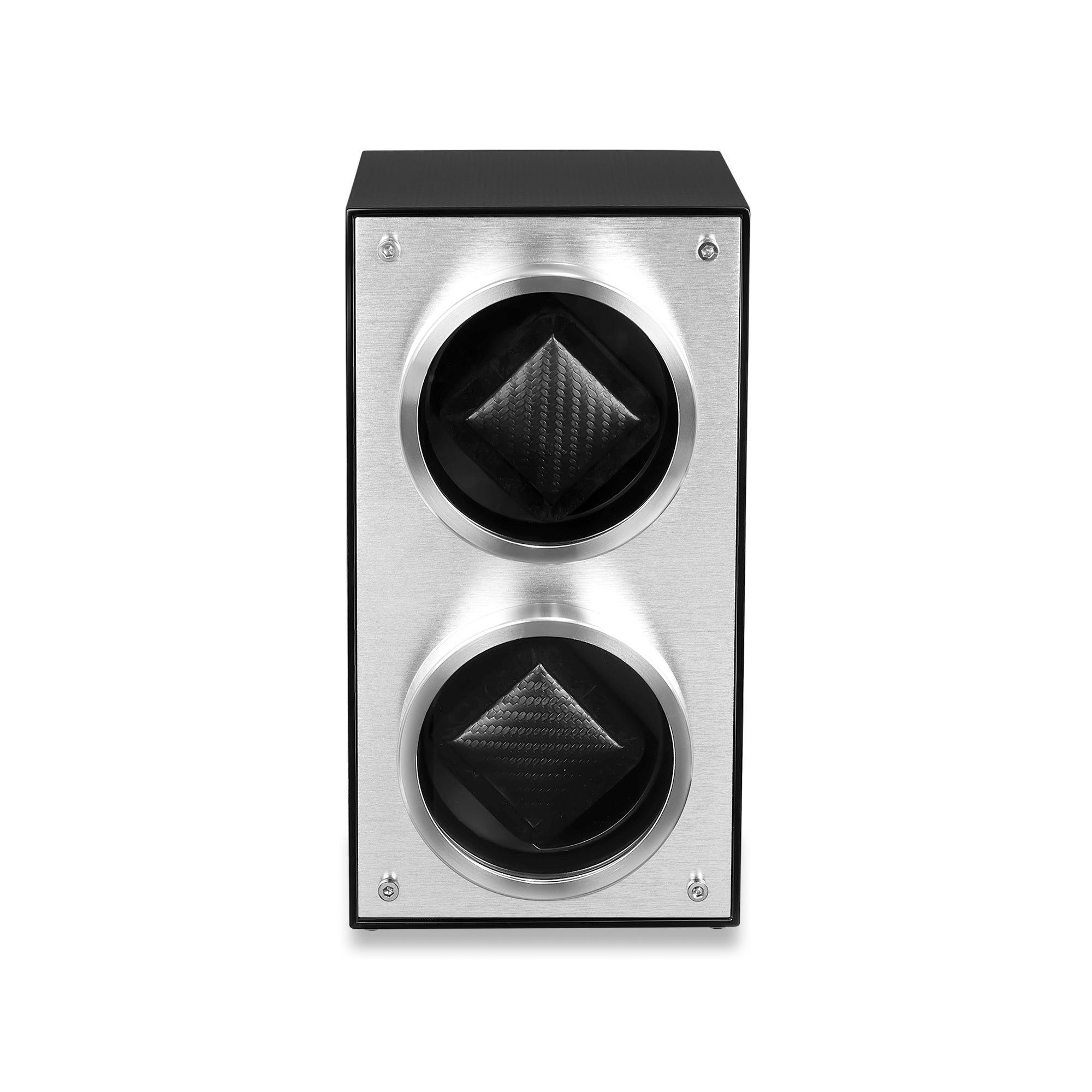 Flemington Dual Slot Watch Winder - Asphalt Black