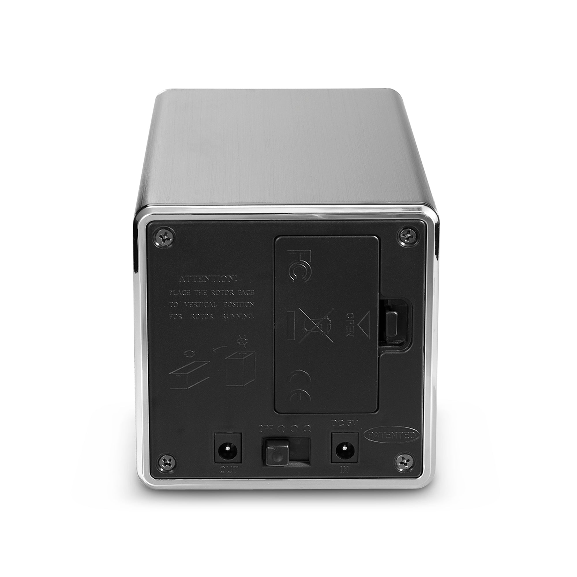 Alumina Single Slot Watch Winder - Silver