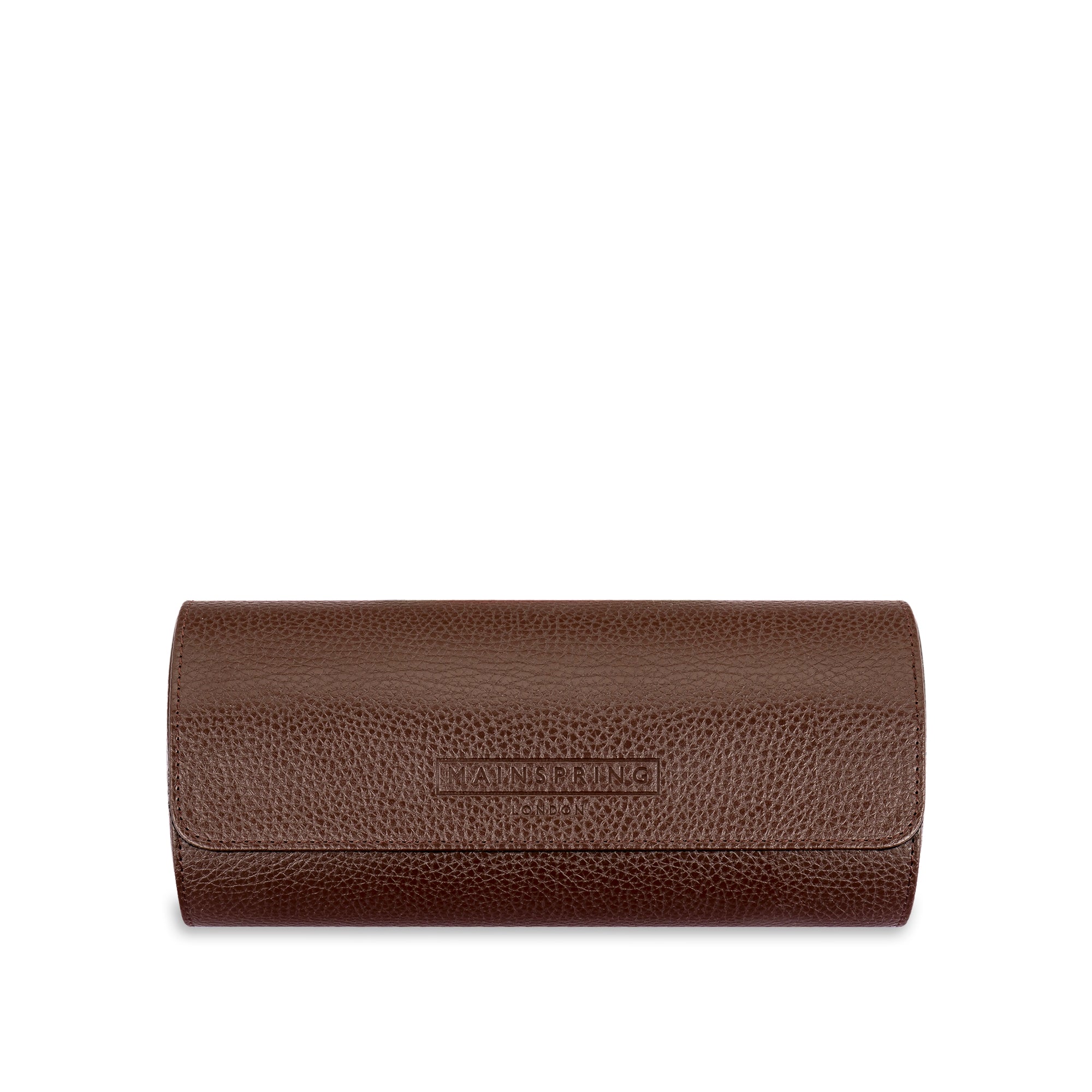 Lorenzo 3-Slot Collector Pouch - Chocolate