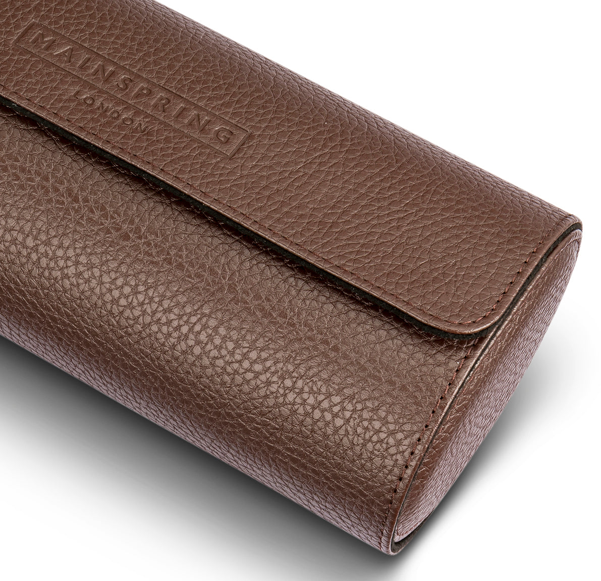 Lorenzo 3-Slot Collector Pouch - Chocolate