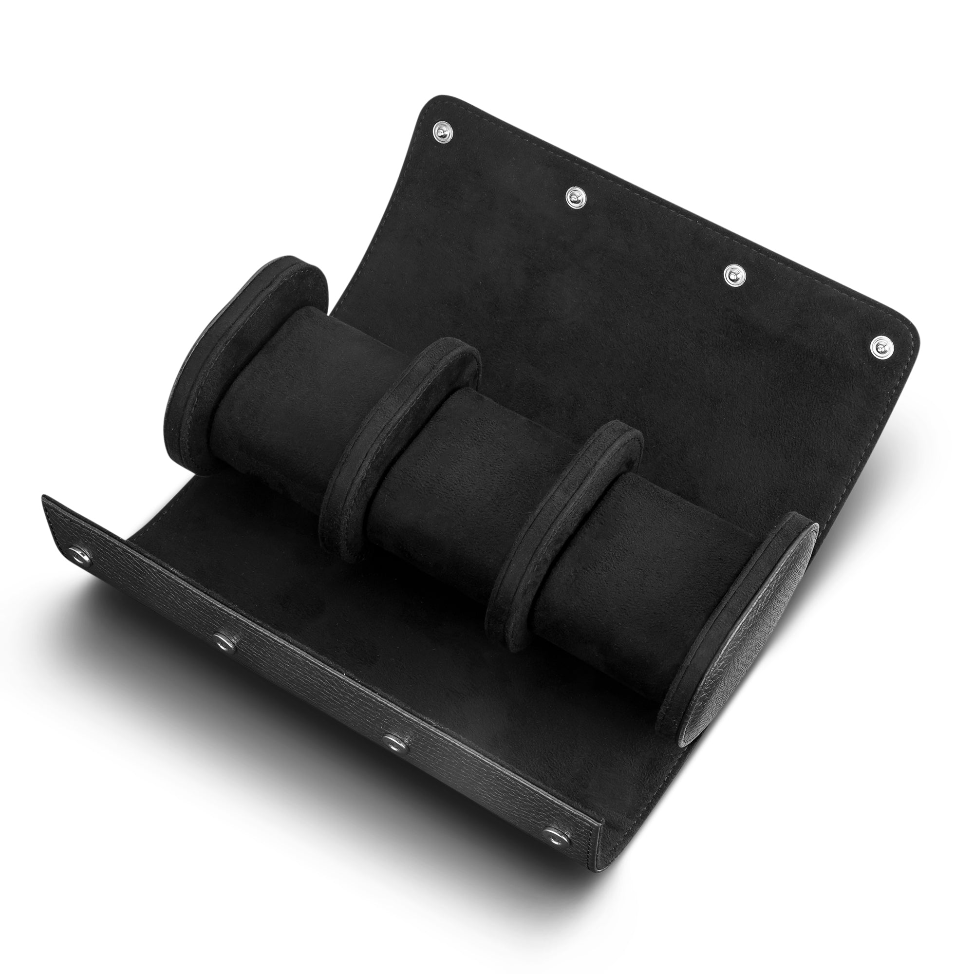 Lorenzo 3-Slot Collector Pouch - Black