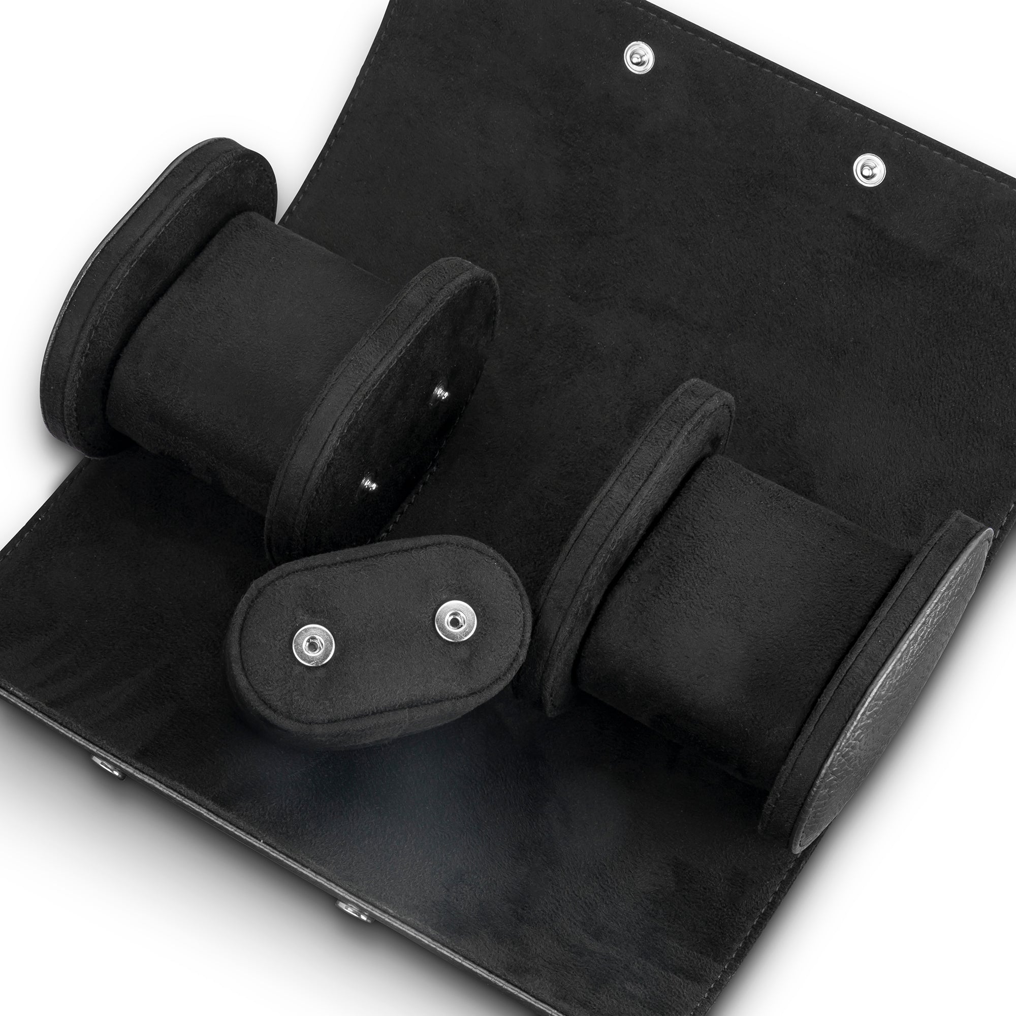 Lorenzo 3-Slot Collector Pouch - Black