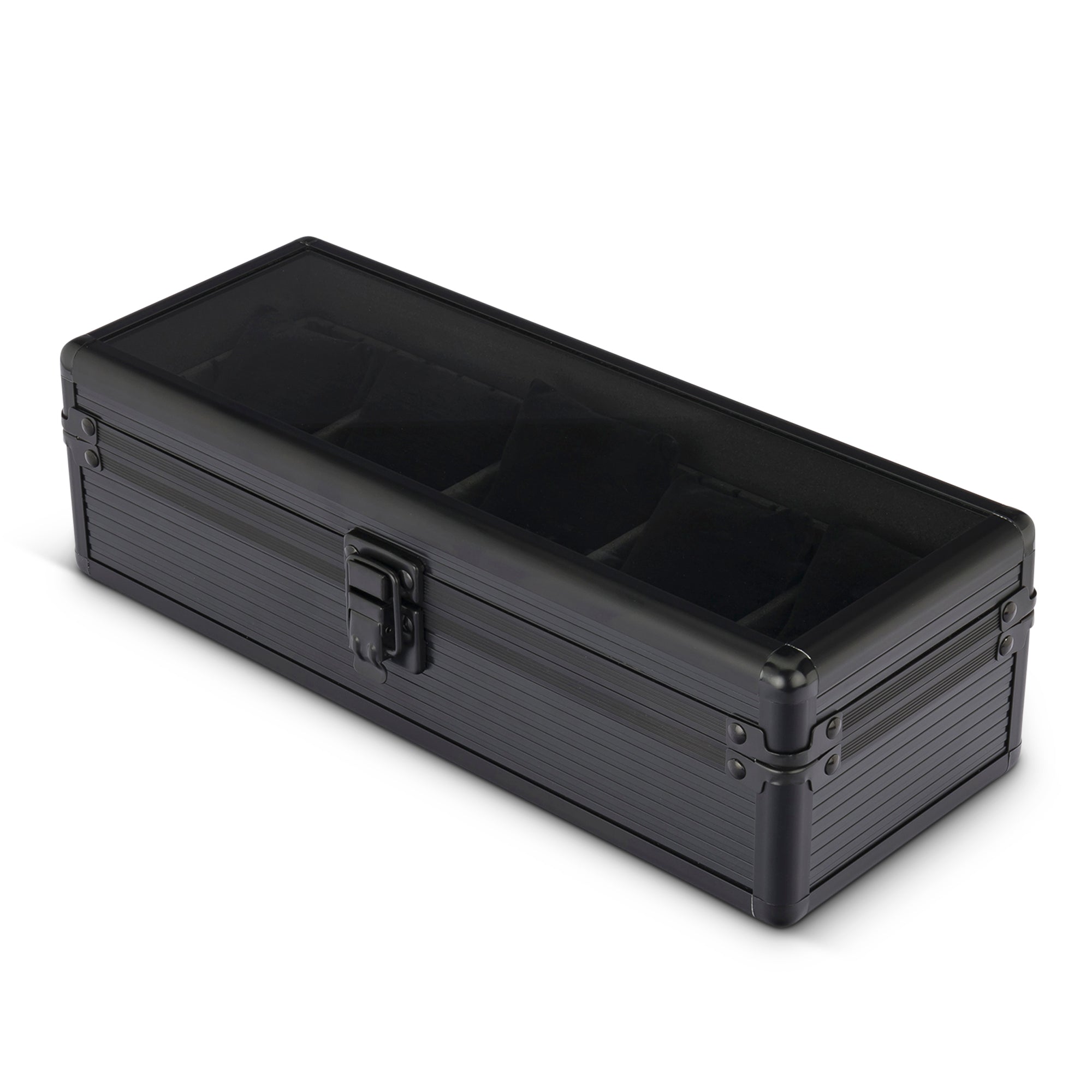 Soldado 5-Slot Watch Case - Granite