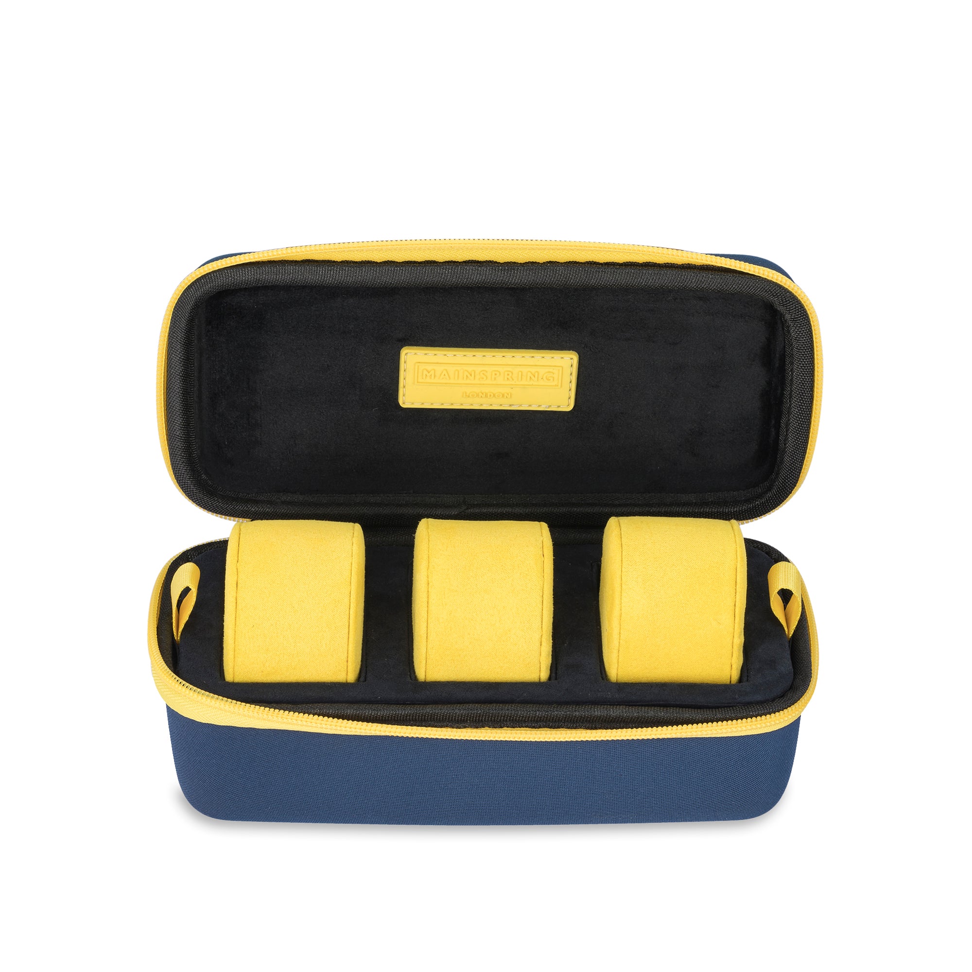 Technospeed 3-Slot Watch Box - Blue Ribbon