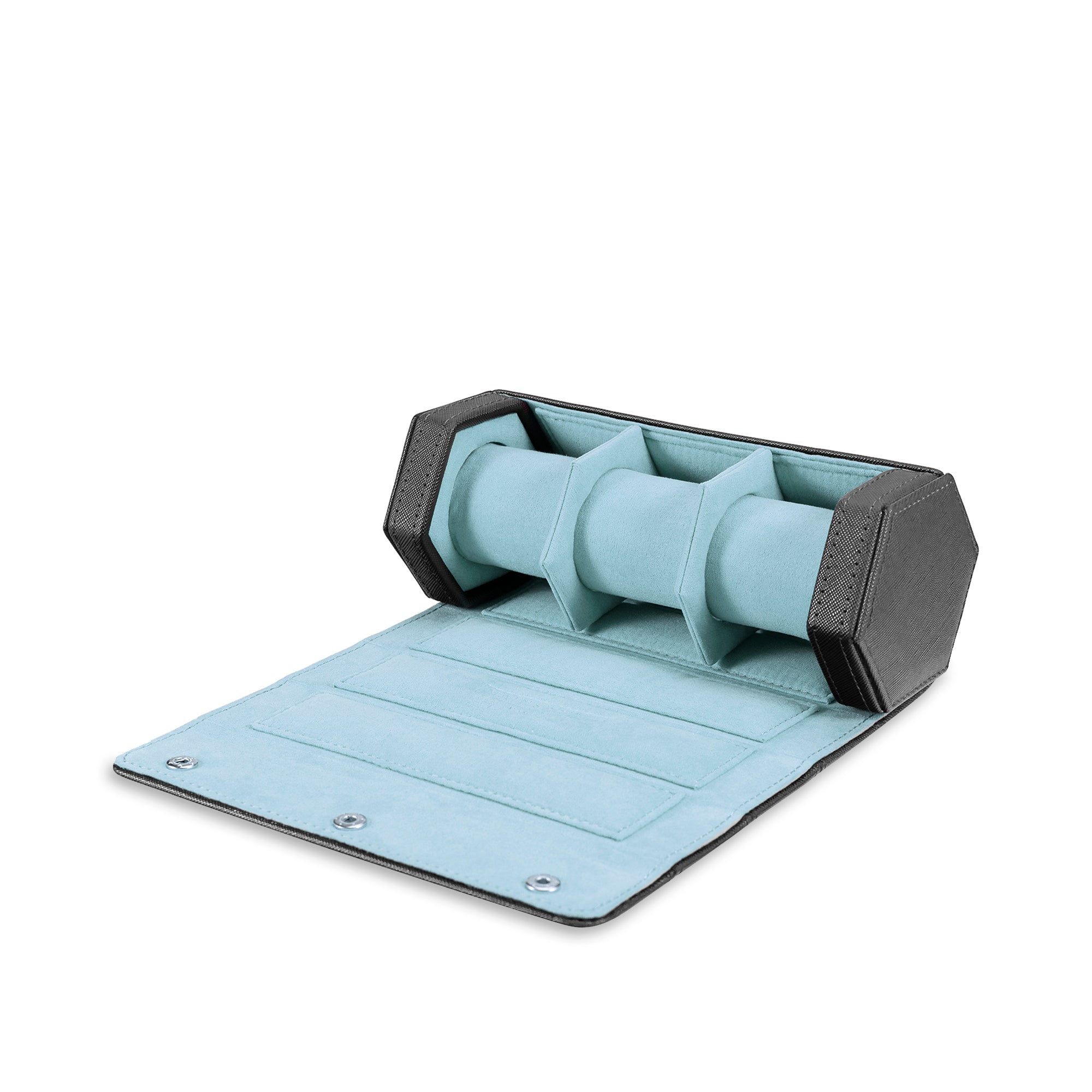 Esagono Grande 3-Slot Watch Roll - Spindle