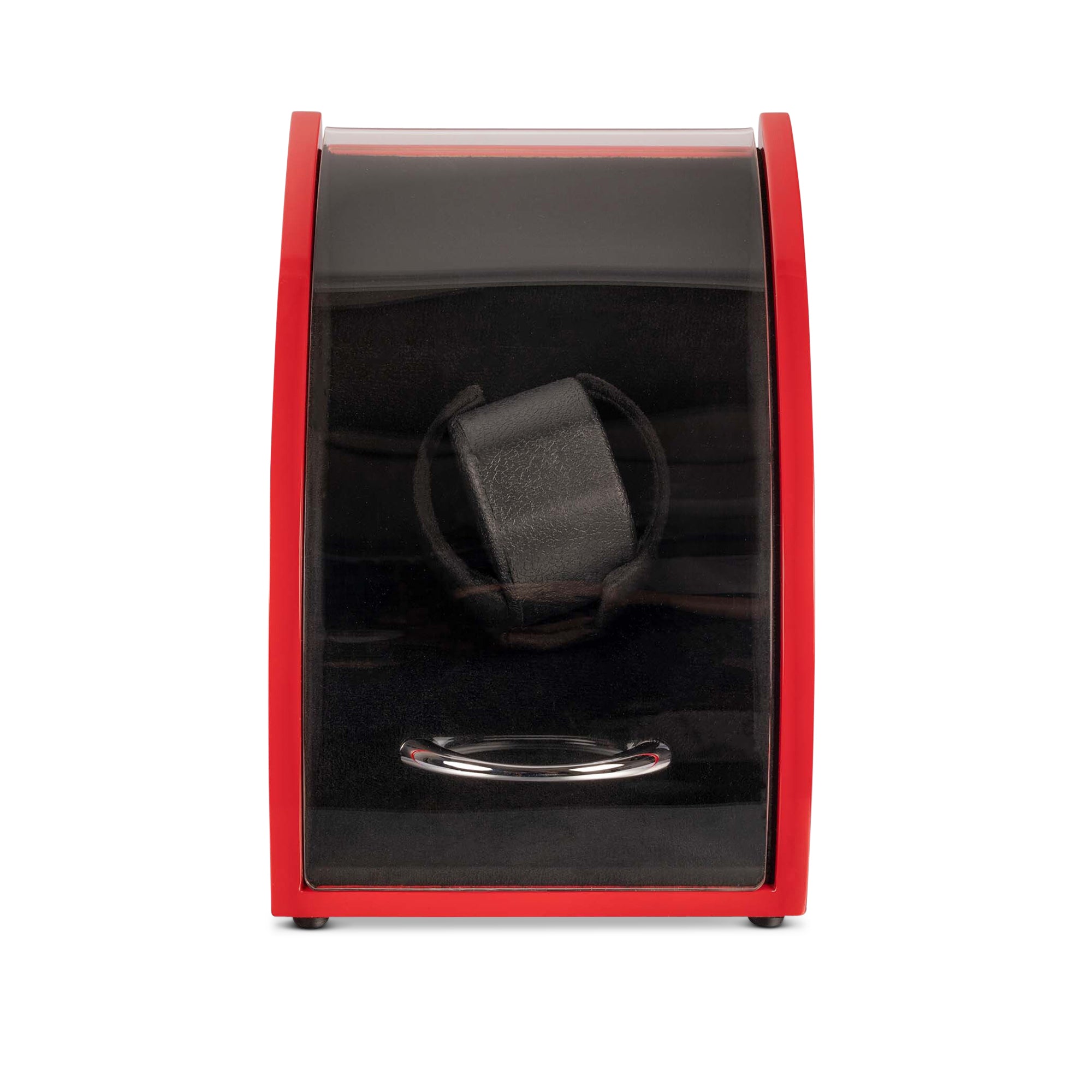 Quadrant Single Slot Watch Winder - Hazard Red