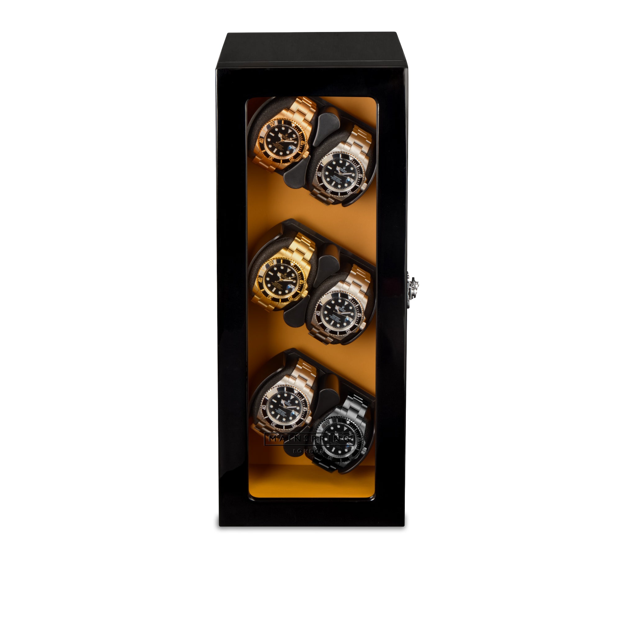 Guardian 6-Slot Watch Winder - Black