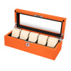 Monte Carlo 5-Slot Collector Box - Tuscan Orange