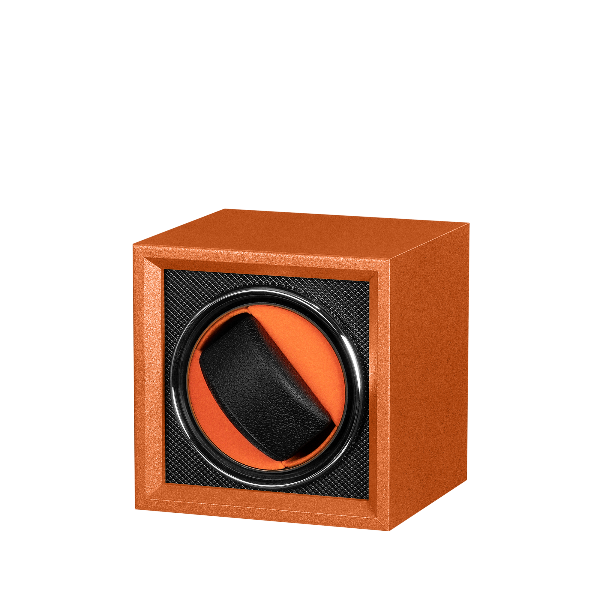 Guardian Single Slot Watch Winder - Retro Orange