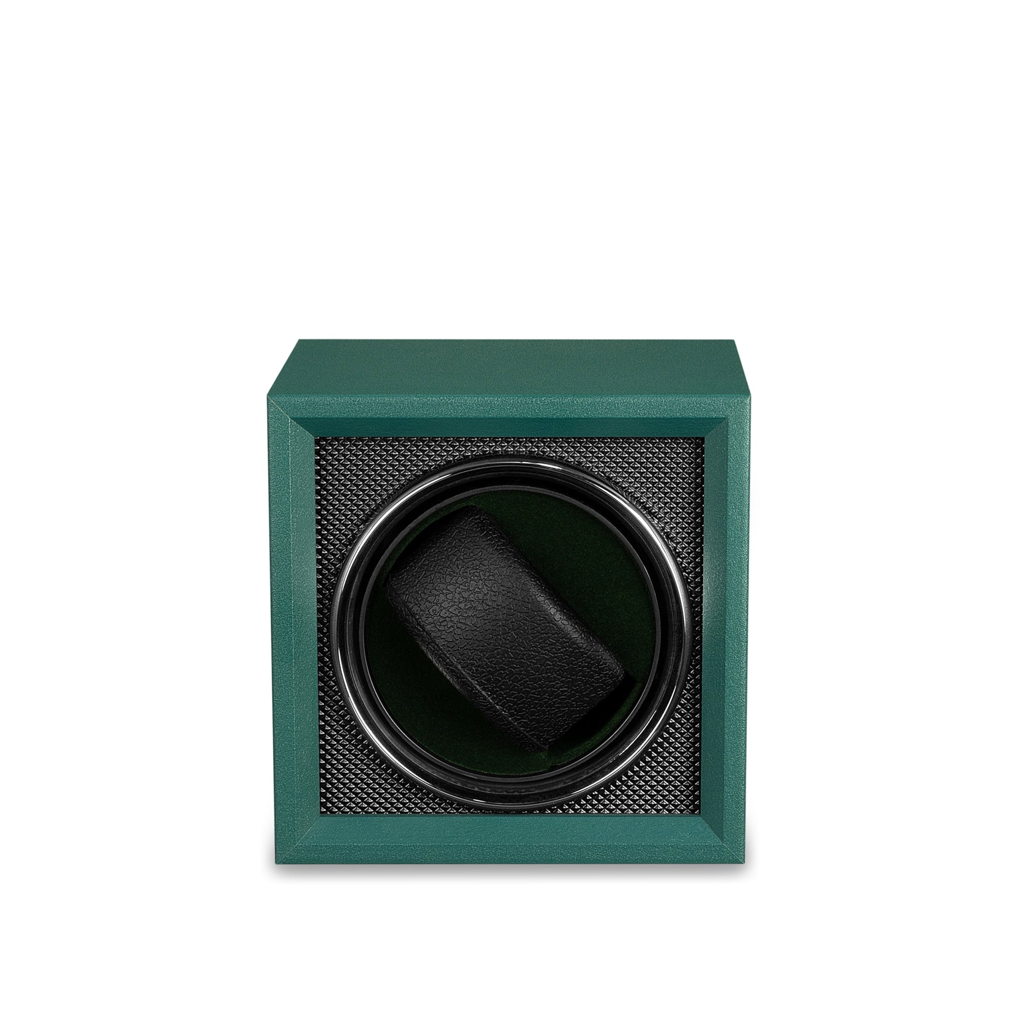 Guardian Single Slot Watch Winder - Emerald Green