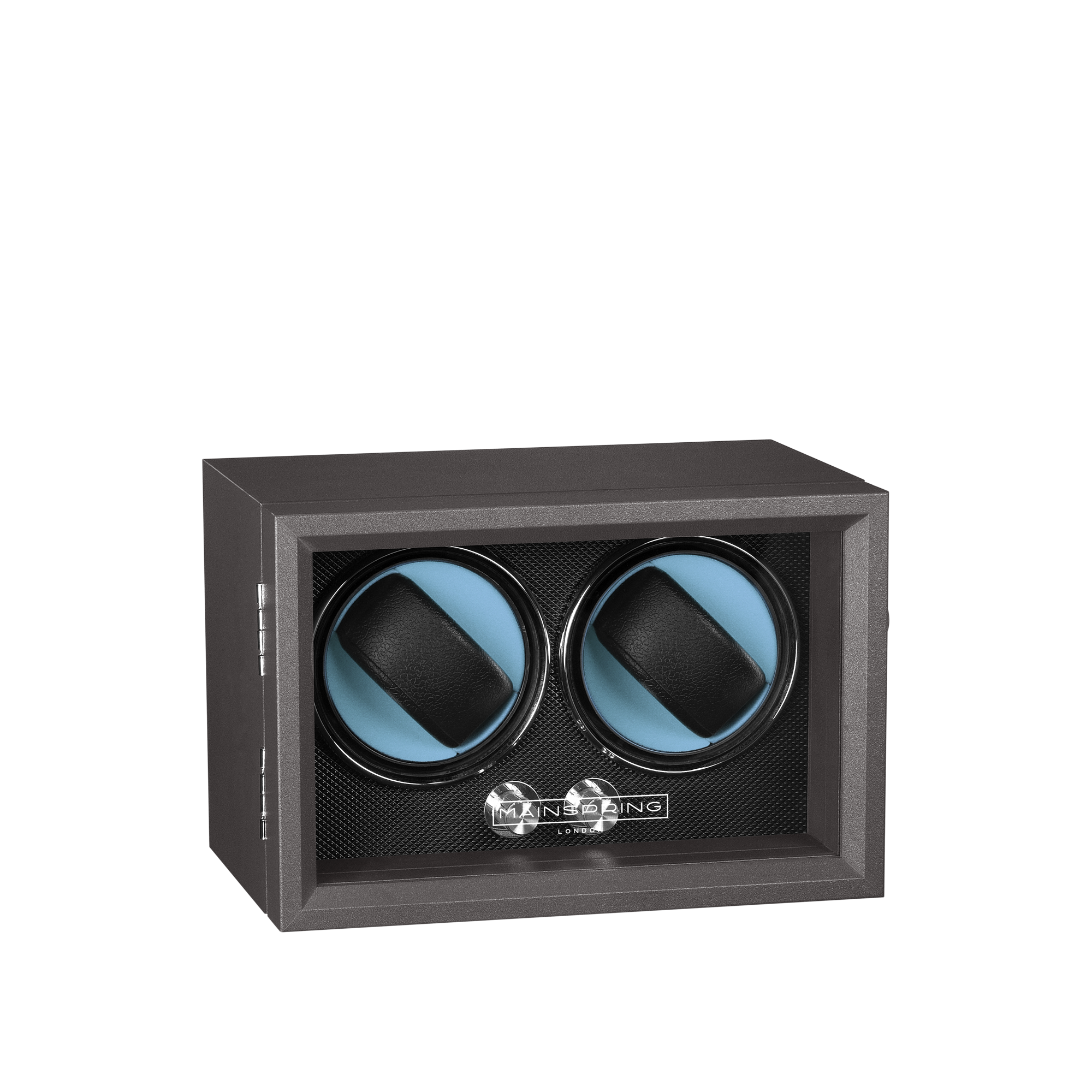 Guardian Dual Slot Watch Winder - Graphite Guard