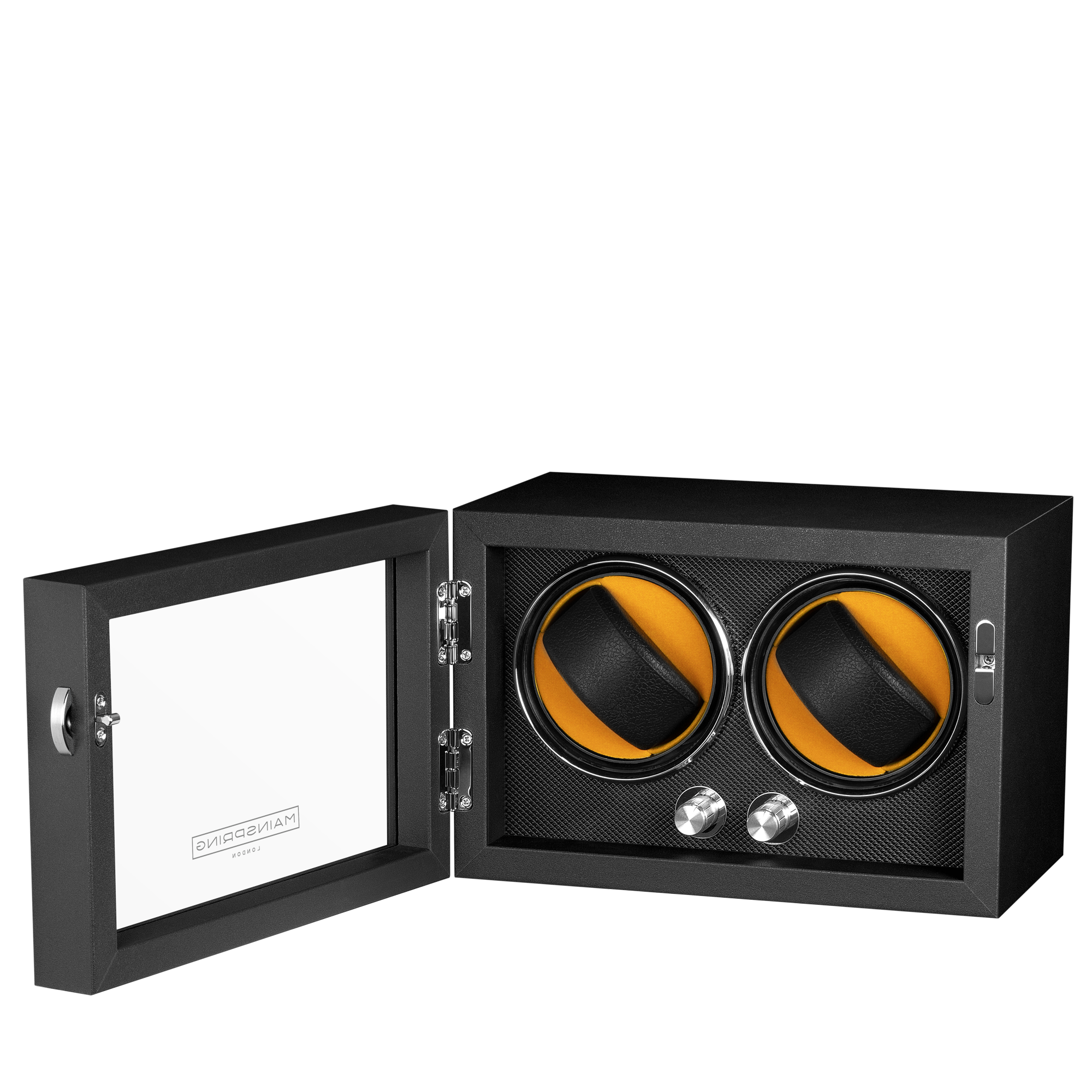 Guardian Dual Slot Watch Winder - Noir Vault