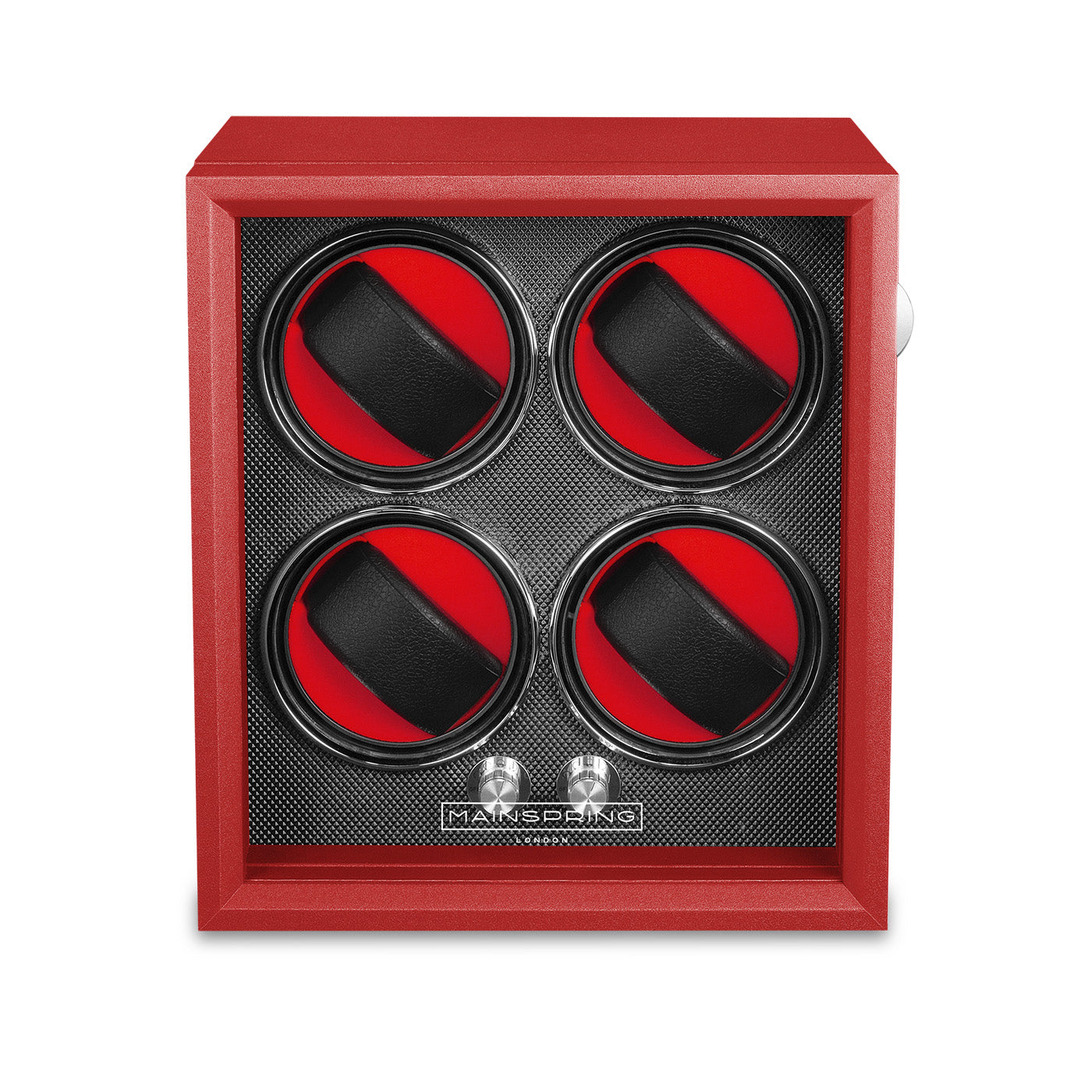 Guardian 4-Slot Watch Winder - Red Reserve