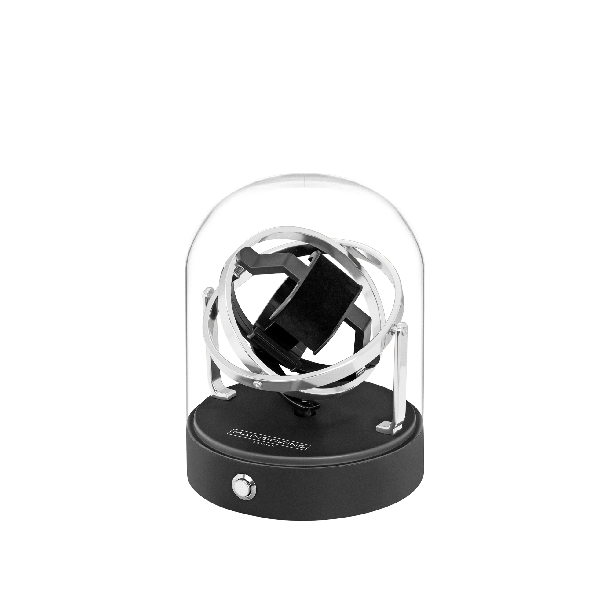 Gyroscope Single Slot Watch Winder - Mercury