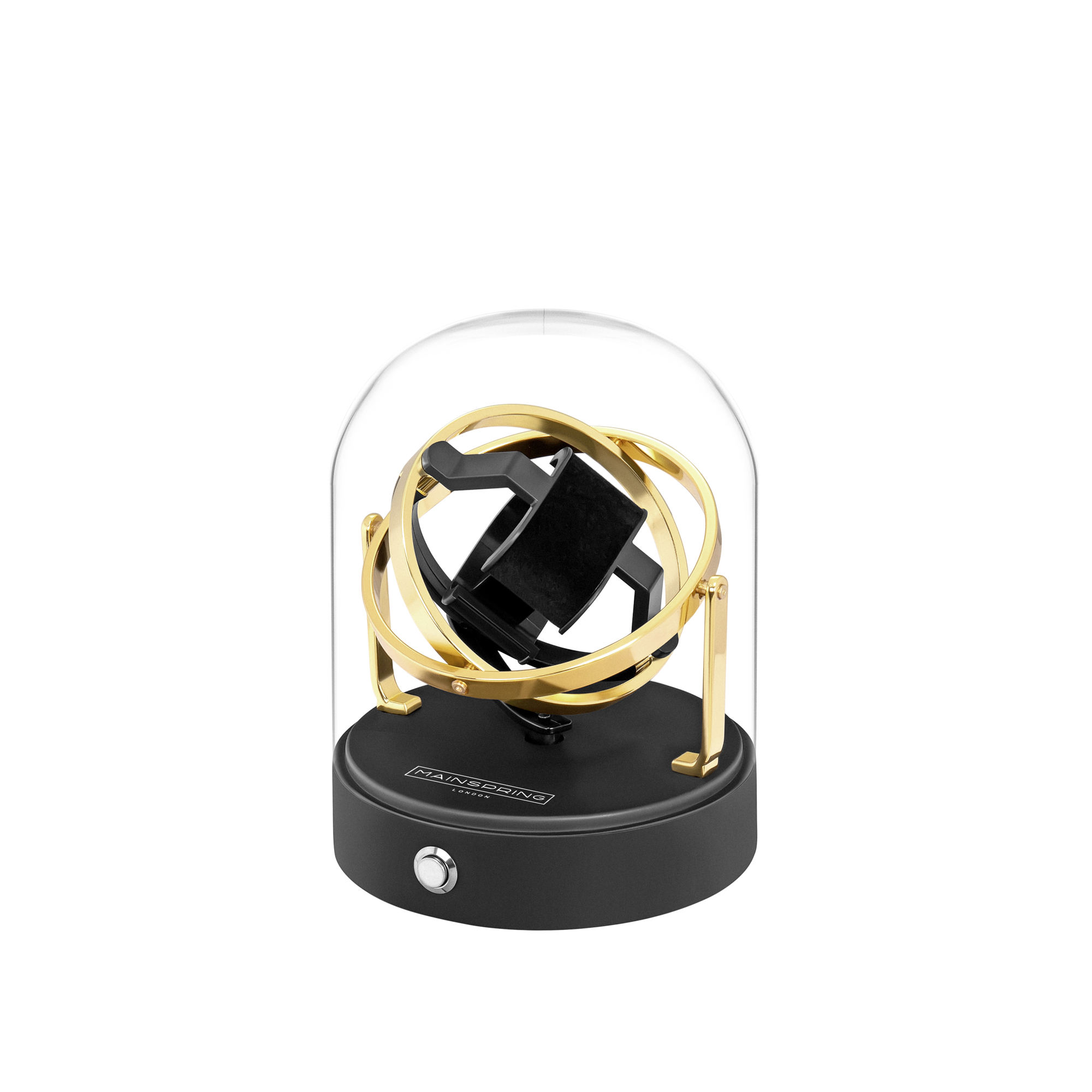 Gyroscope Single Slot Watch Winder - Saturn