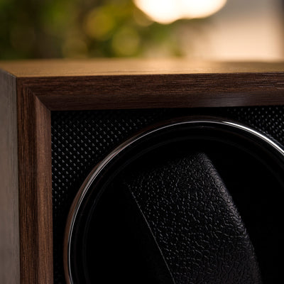 Oxford Guardian Single Slot Watch Winder - Mahogany