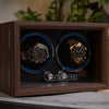 Oxford Guardian Dual Slot Watch Winder - Mahogany