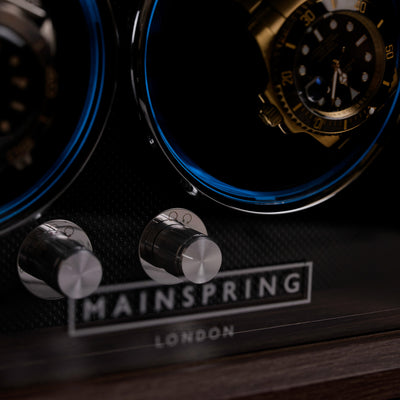 Oxford Guardian 4-Slot Watch Winder - Mahogany