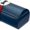 Podium 4-Slot Watch Box - Naval Blue