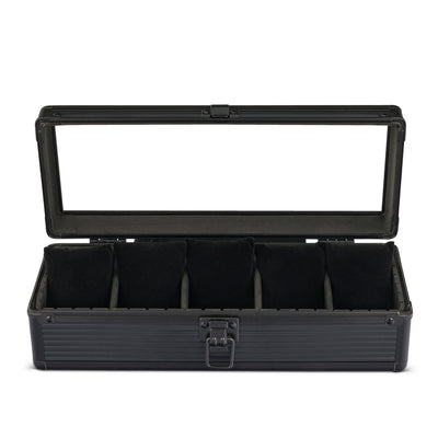 Soldado 5-Slot Watch Case - Granite