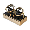 Dualism Dual Slot Watch Winder - Gold