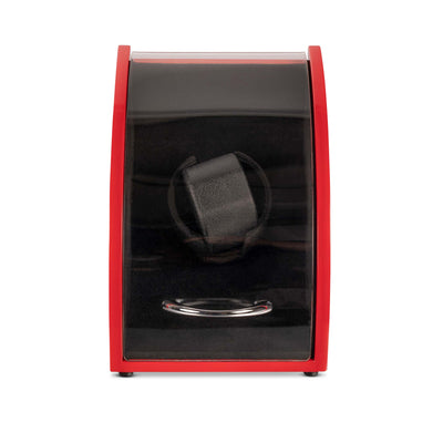Quadrant Single Slot Watch Winder - Hazard Red