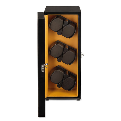 Oxford Guardian 6-Slot Watch Winder - Black